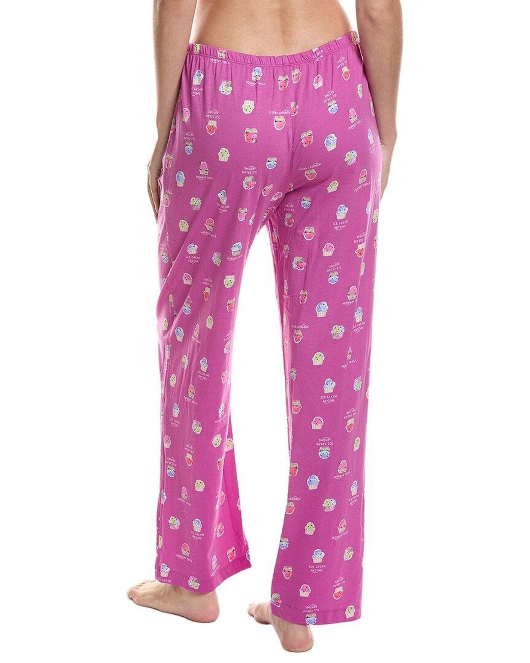 Hue Pink Sundae Snacks Long Pajama Pant