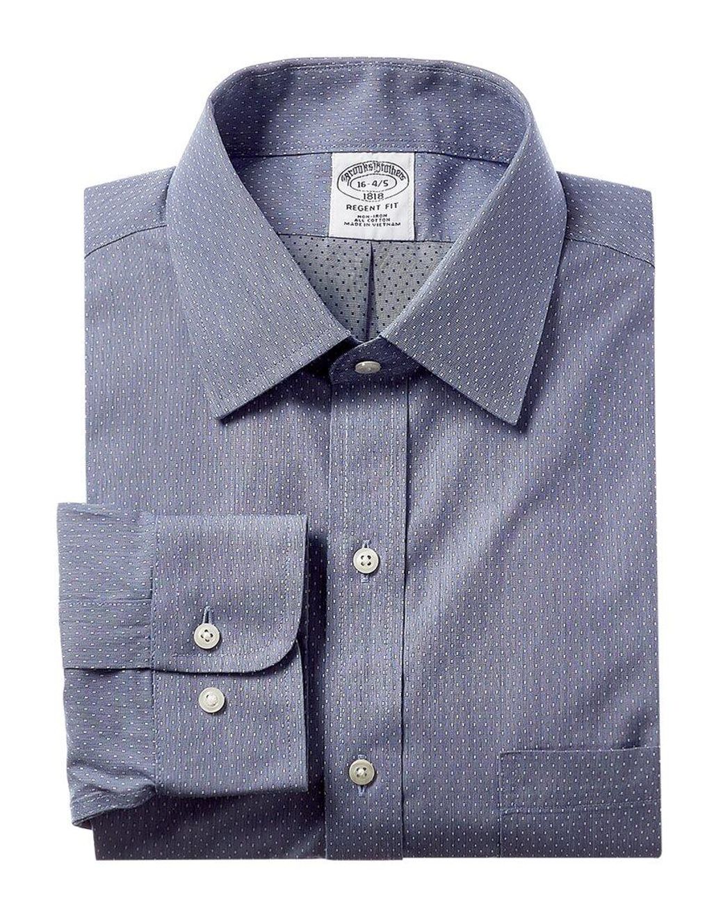 Brooks Brothers Cotton Regent Fit Dress 