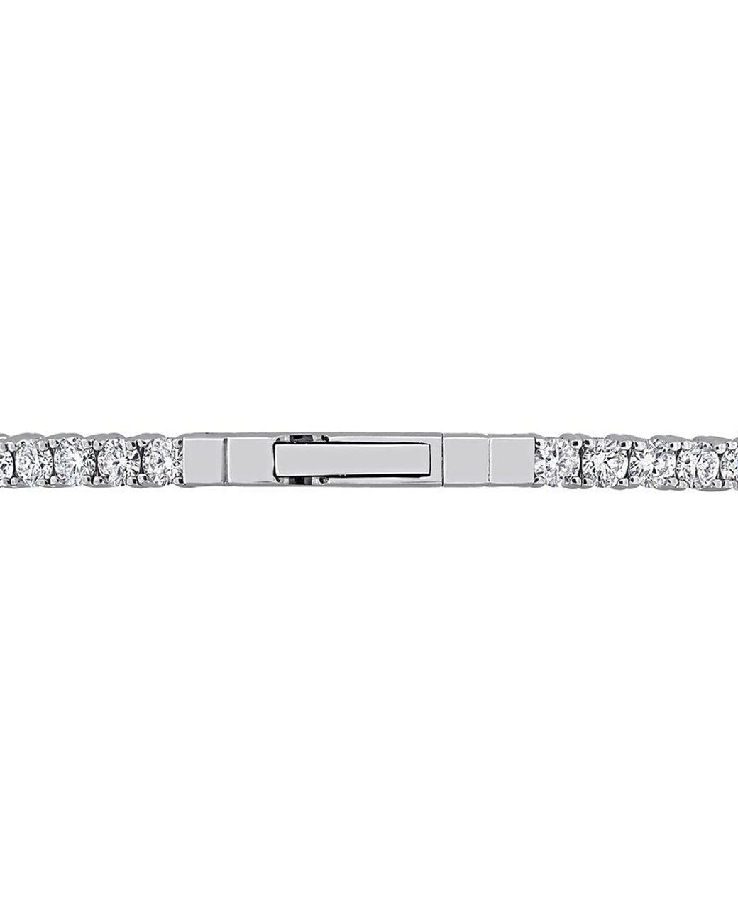 Created Forever White 14K 4.72 Ct. Tw. Lab-Grown Diamond Bangle