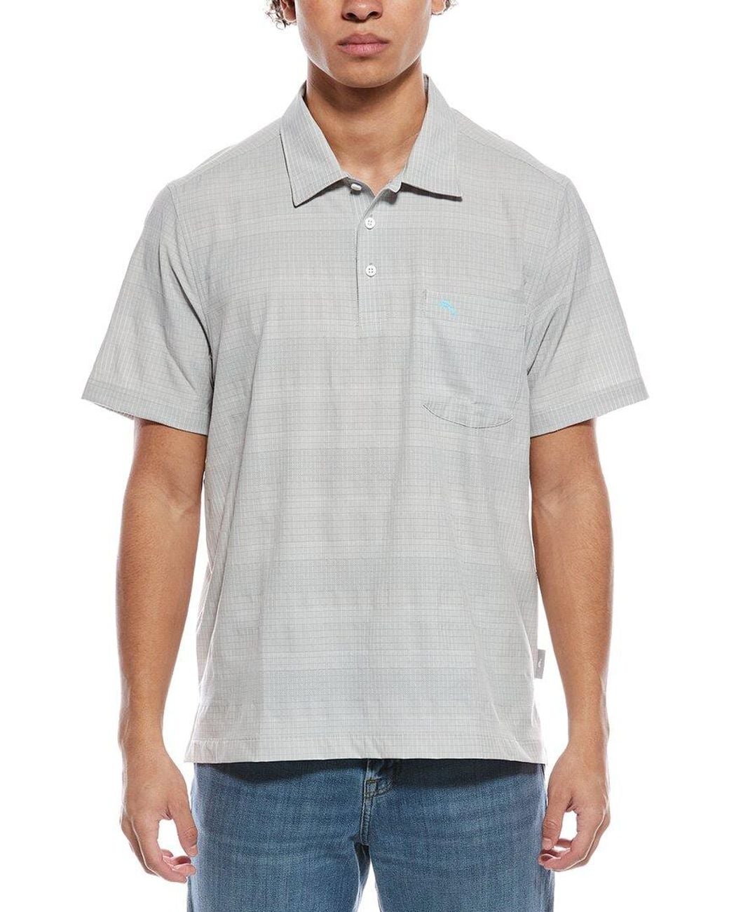 Tommy Bahama Gray Bahama Coast Rio Riviera Polo Shirt for men