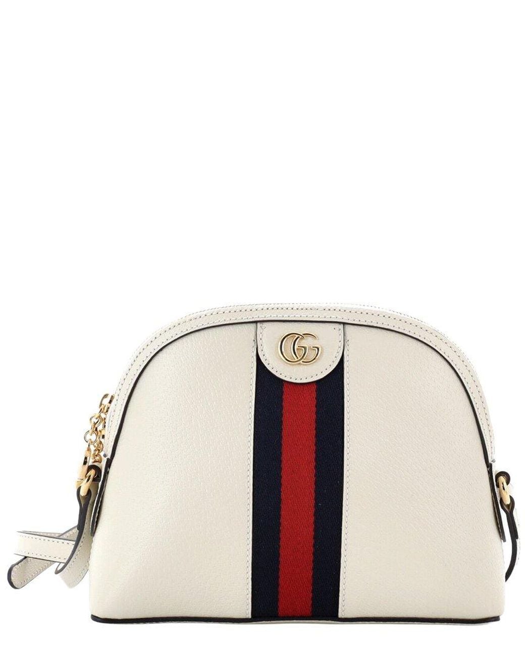 Gucci Pink Leather Ophidia Dome Shoulder Bag Small (Authentic Pre-Loved)
