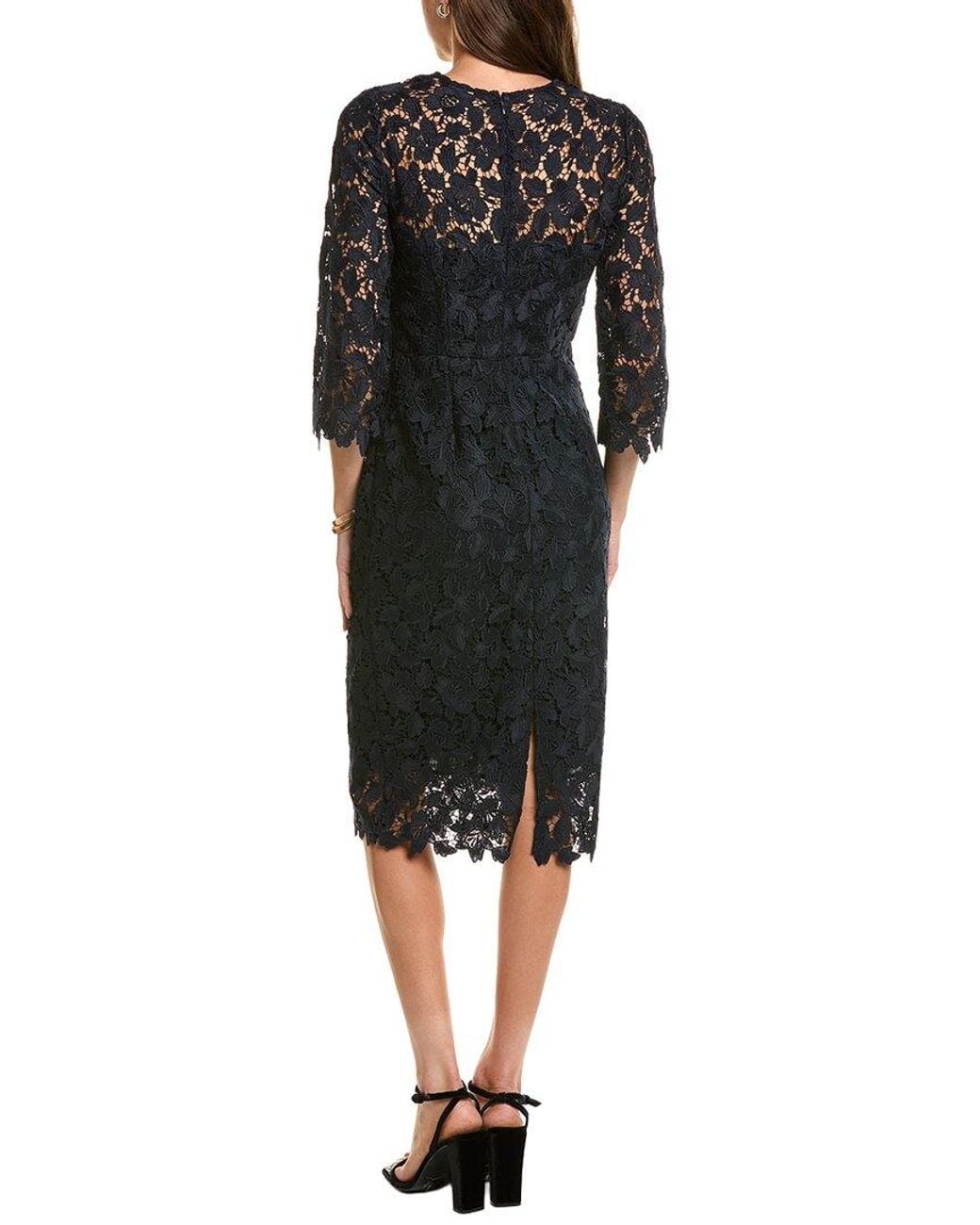 Eliza J Black Sheath Dress