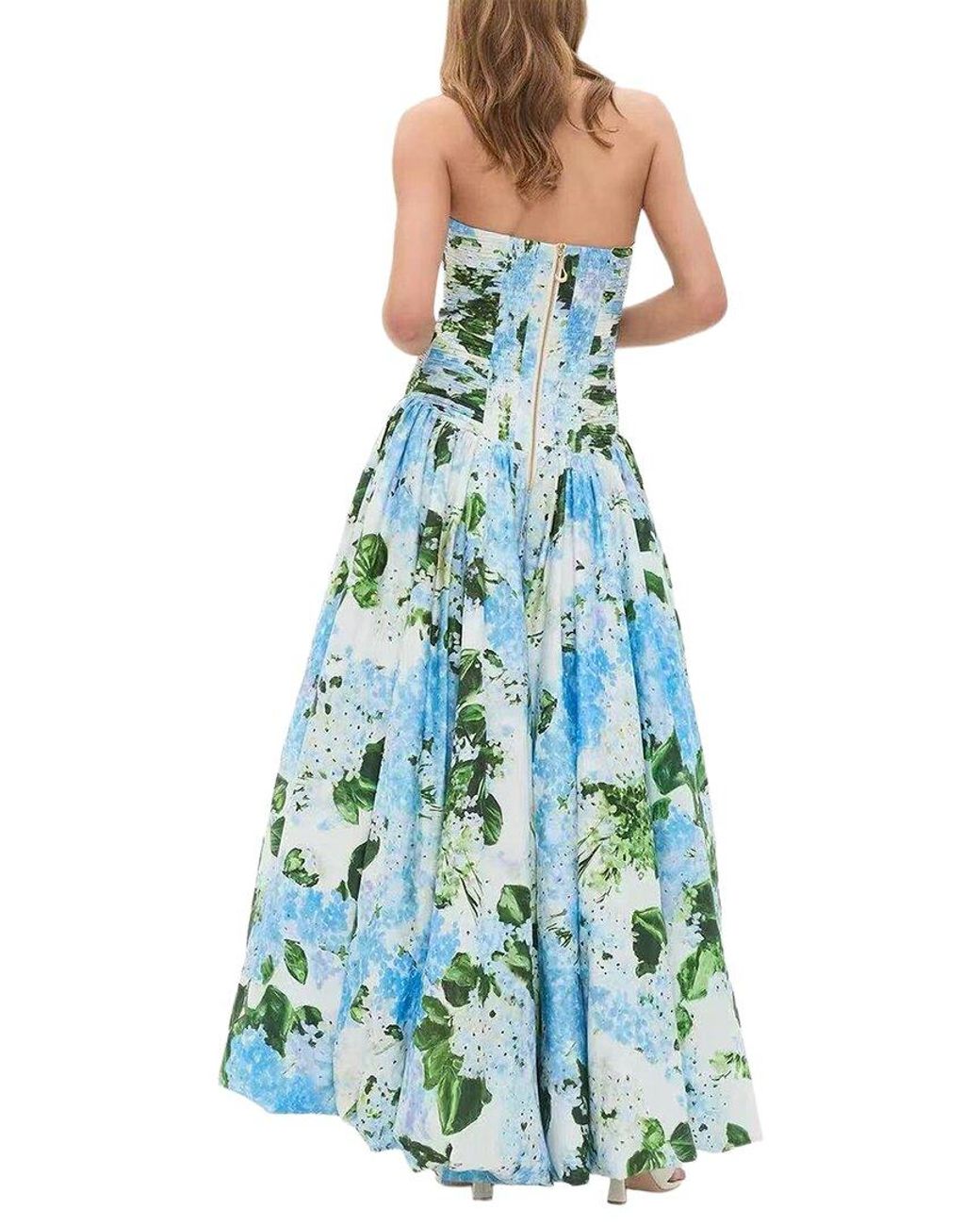 Emma way Blue Maxi Dress