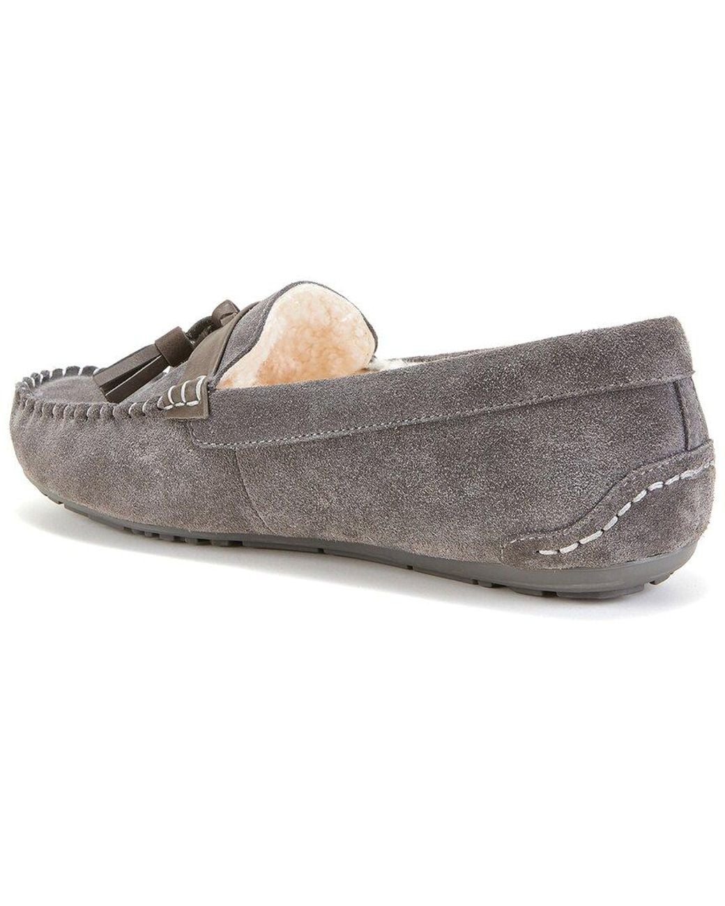 Australia Luxe Gray Hamilton Leather Slipper for men