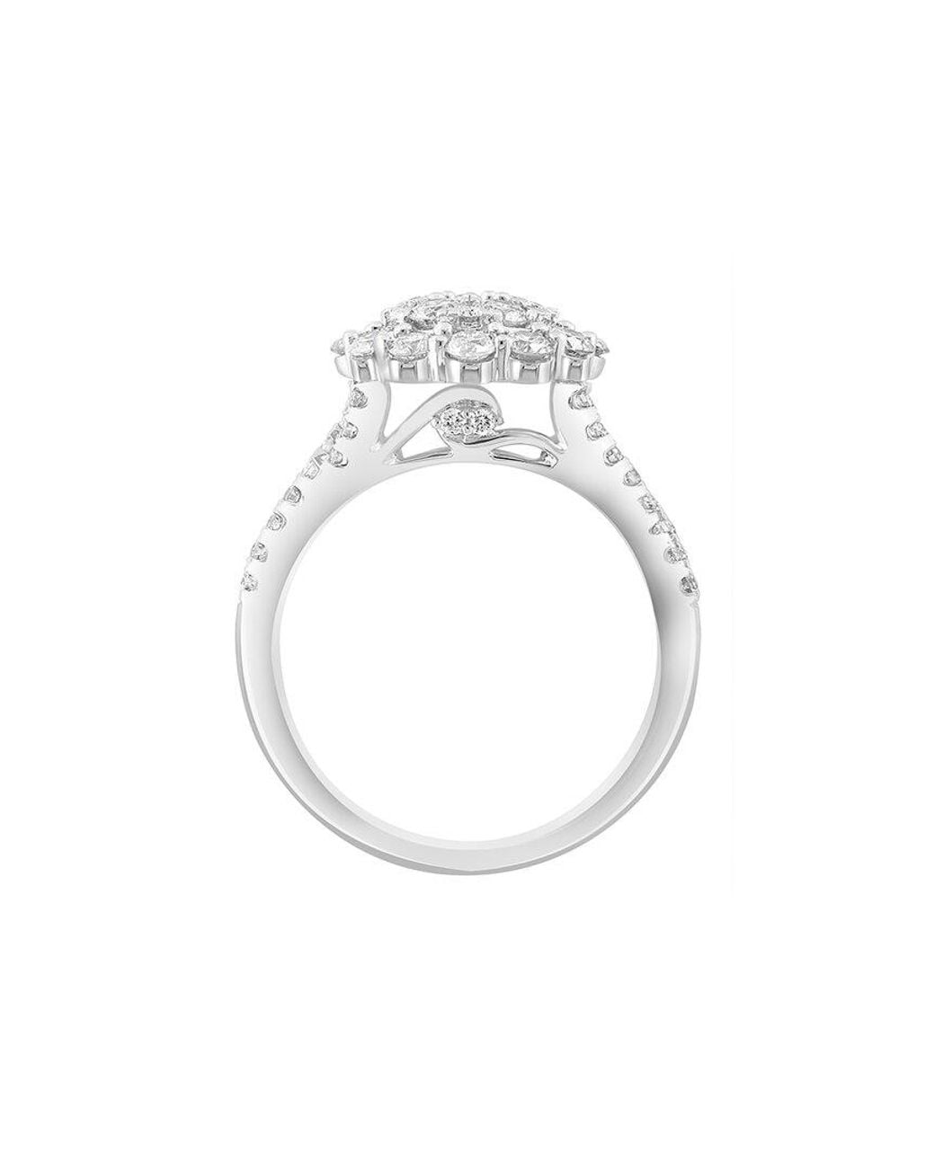 Effy Fine Jewelry White 14K 1.47 Ct. Tw. Diamond Ring
