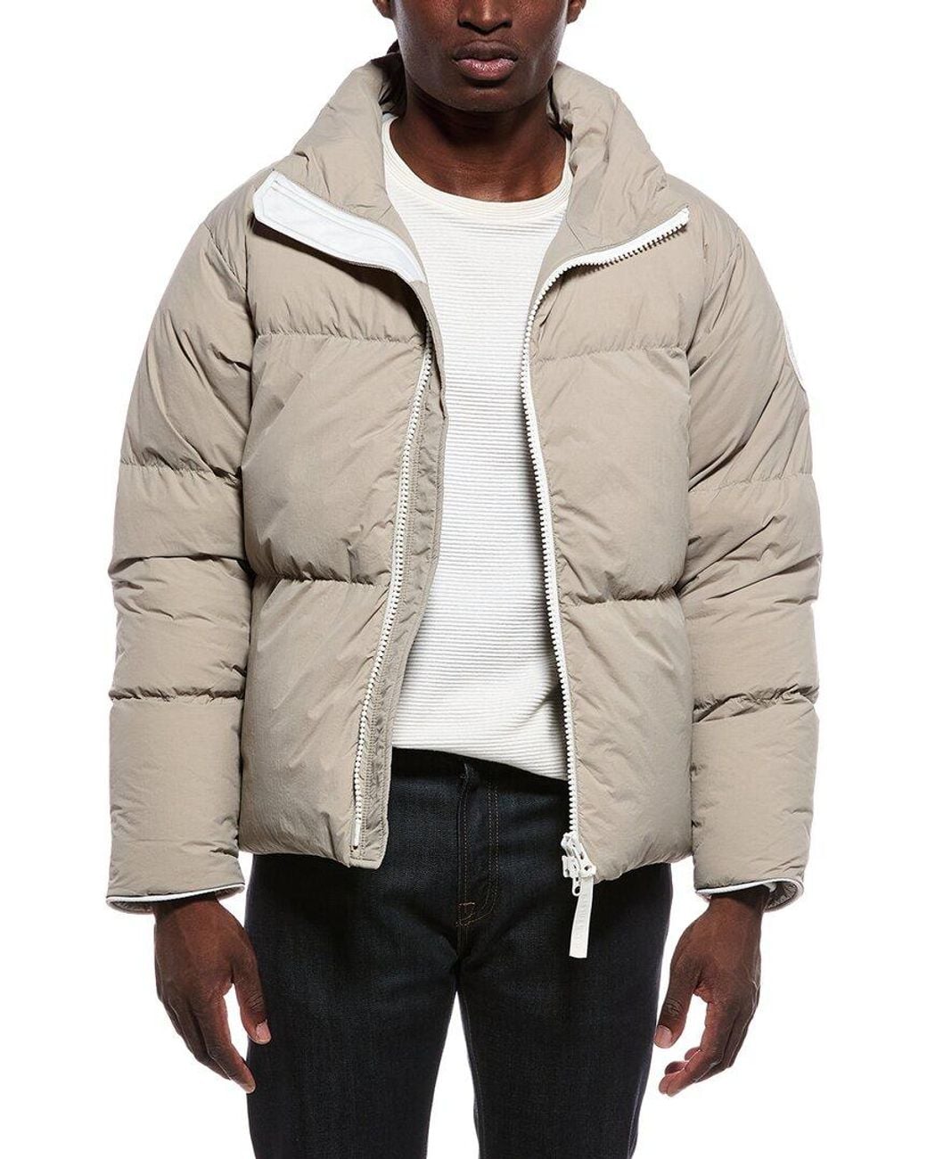 Canada Goose Gray Lawrence Puffer Down Jacket for men