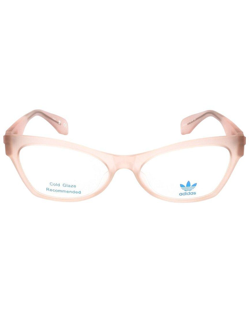 Adidas White Cat Eye Optical Frames