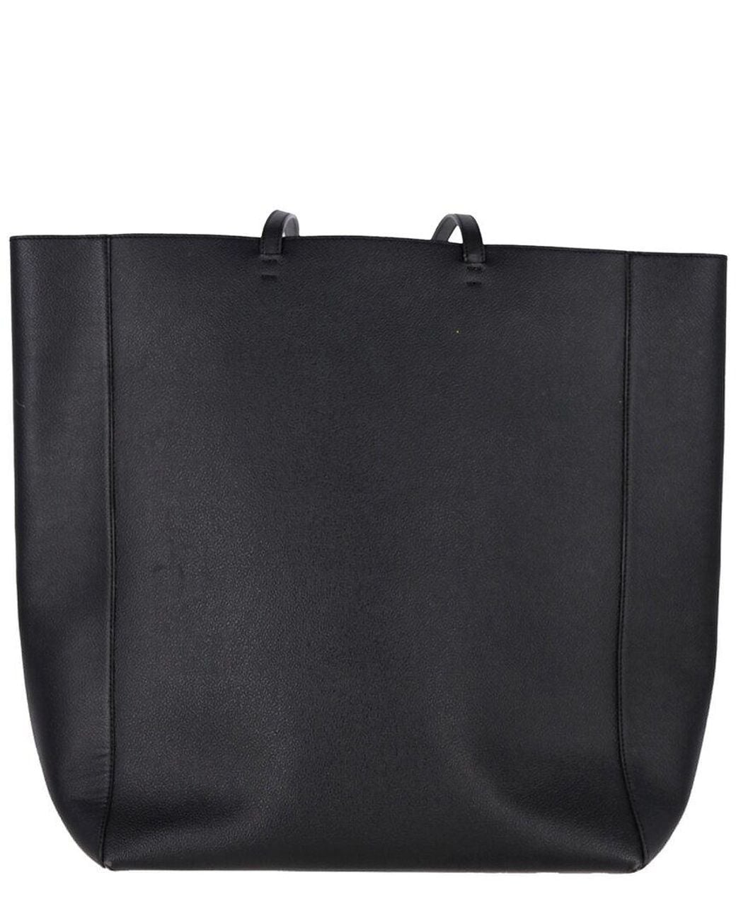Stella McCartney Black Faux Leather Superstellaheroes Tote (authentic Pre- Loved)
