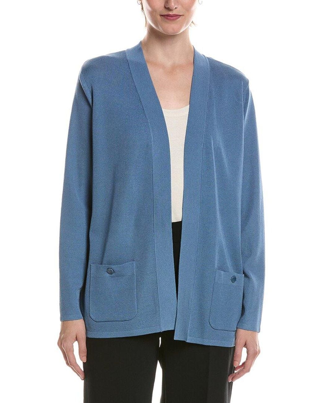 Anne Klein Blue Malibu Cardigan