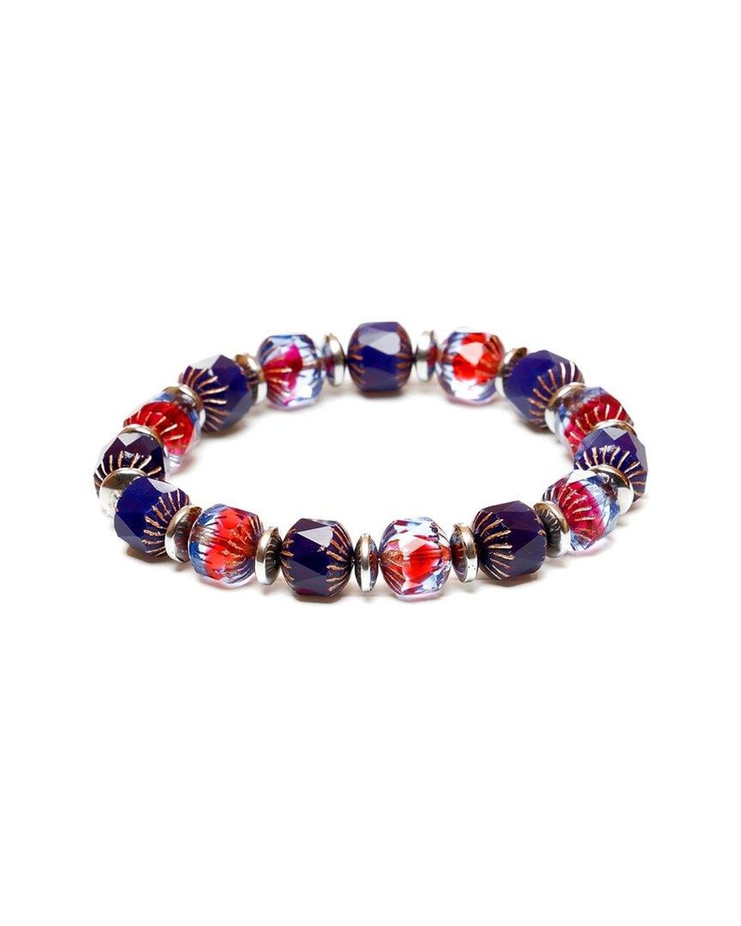 jean claude Blue Stainless Steel Bracelet for men