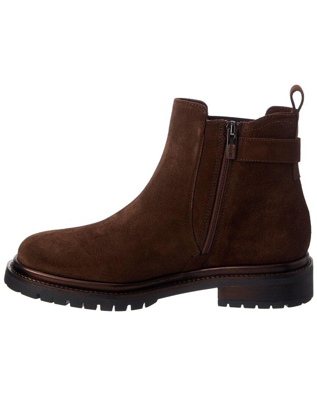 La Canadienne Brown Web Suede Boot