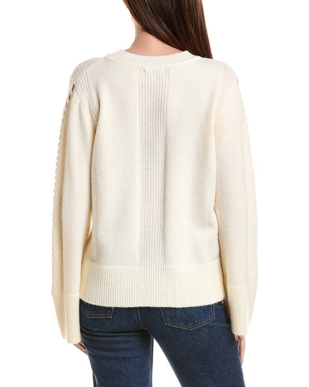 ANNA KAY White Phileas Sweater