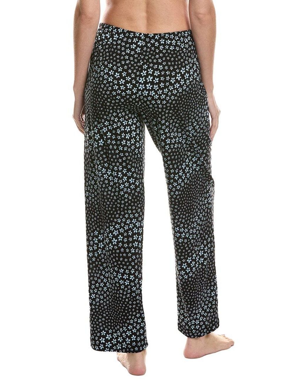 Hue Green Floral Rush Long Pajama Pant