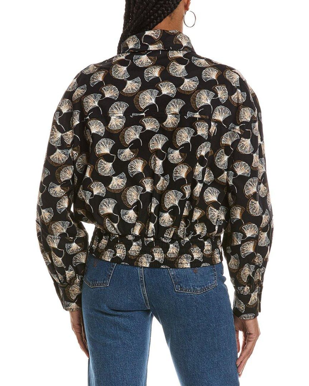 Diane von Furstenberg Black Shay Jacket