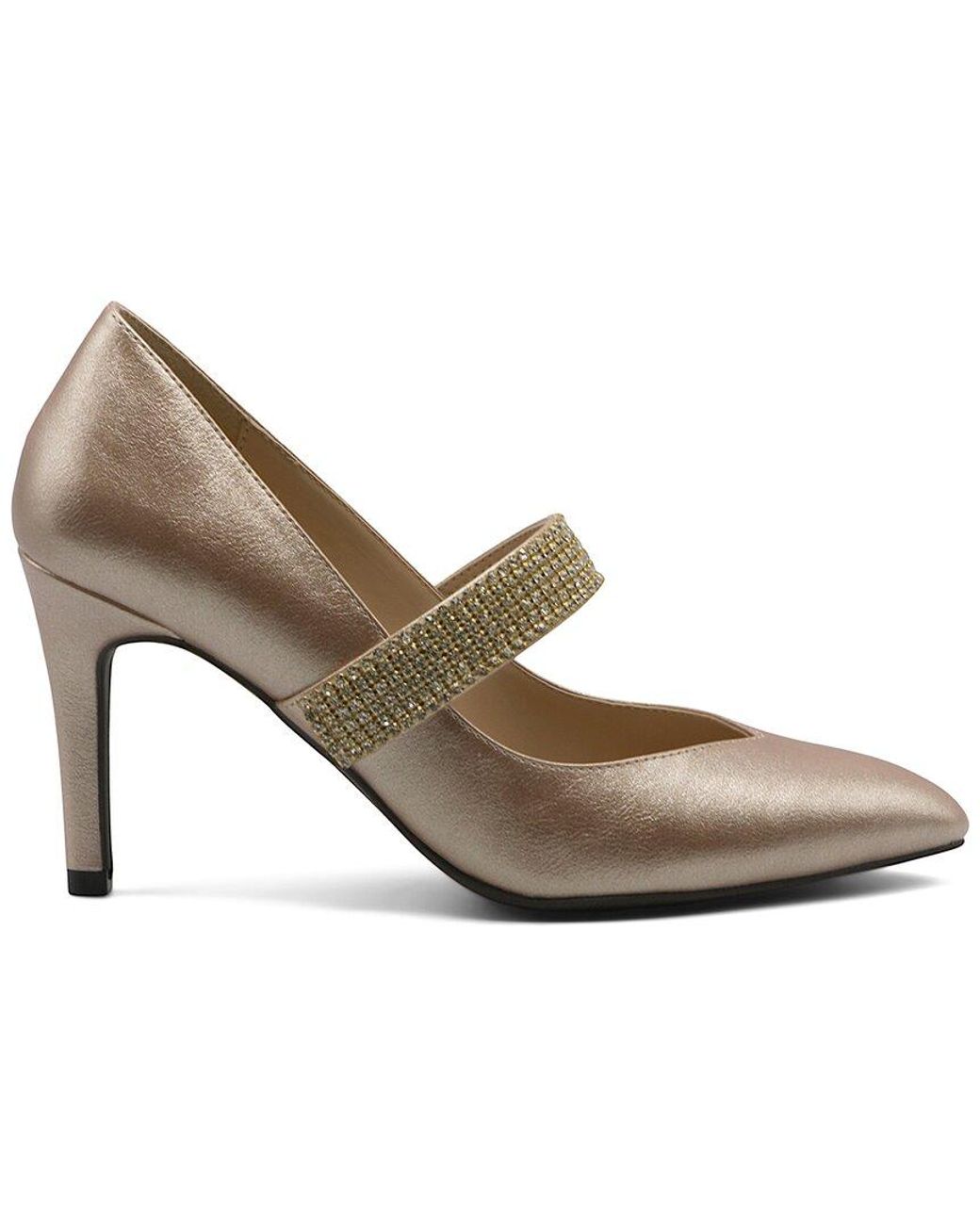 Adrienne Vittadini Brown Notion Pump