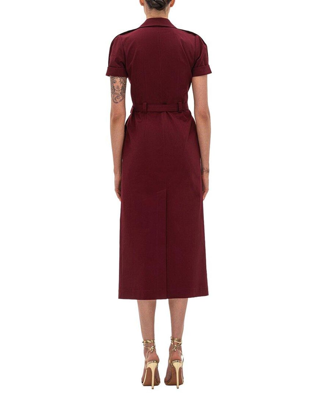 BGL Red Shirtdress