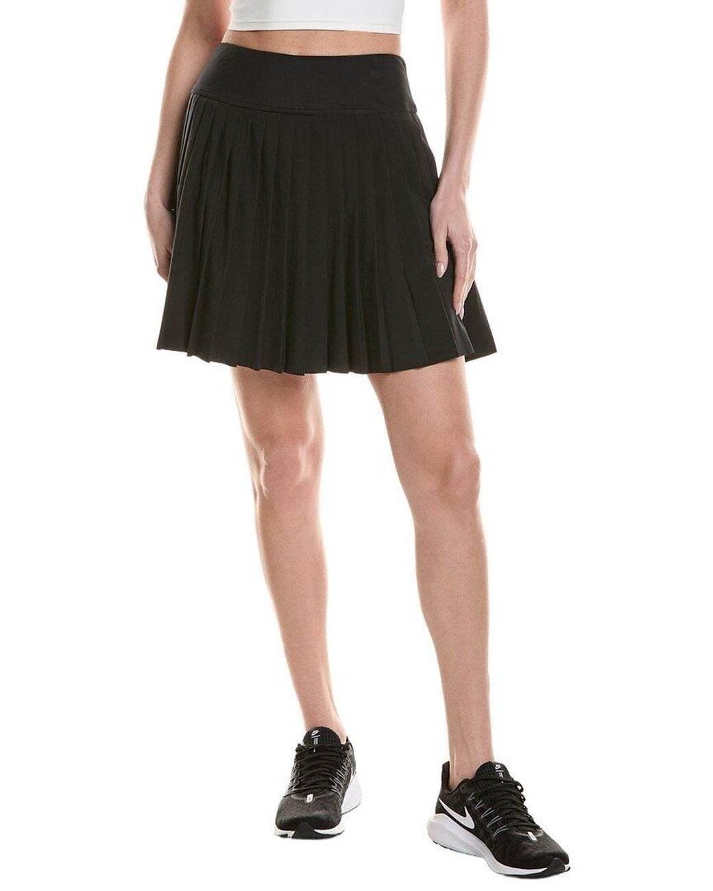 Tommy Bahama Black Alicia Pleated Skort