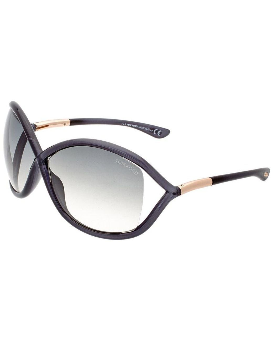 Tom Ford White Whitney 64Mm Sunglasses