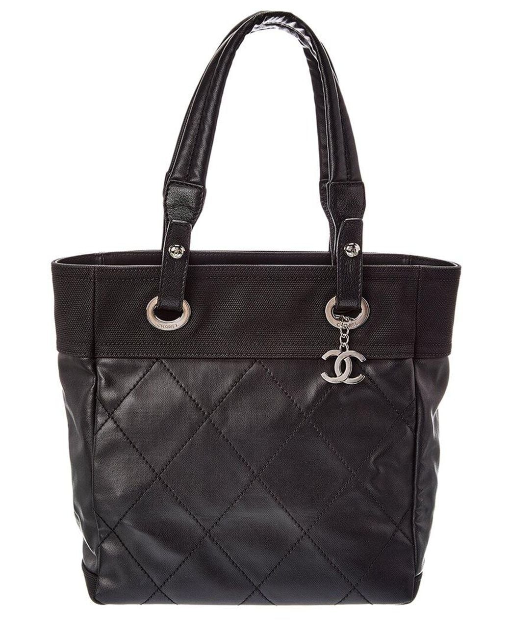 Chanel Black Quilted Leather Shoulder Bag (Authentic Pre-Loved)