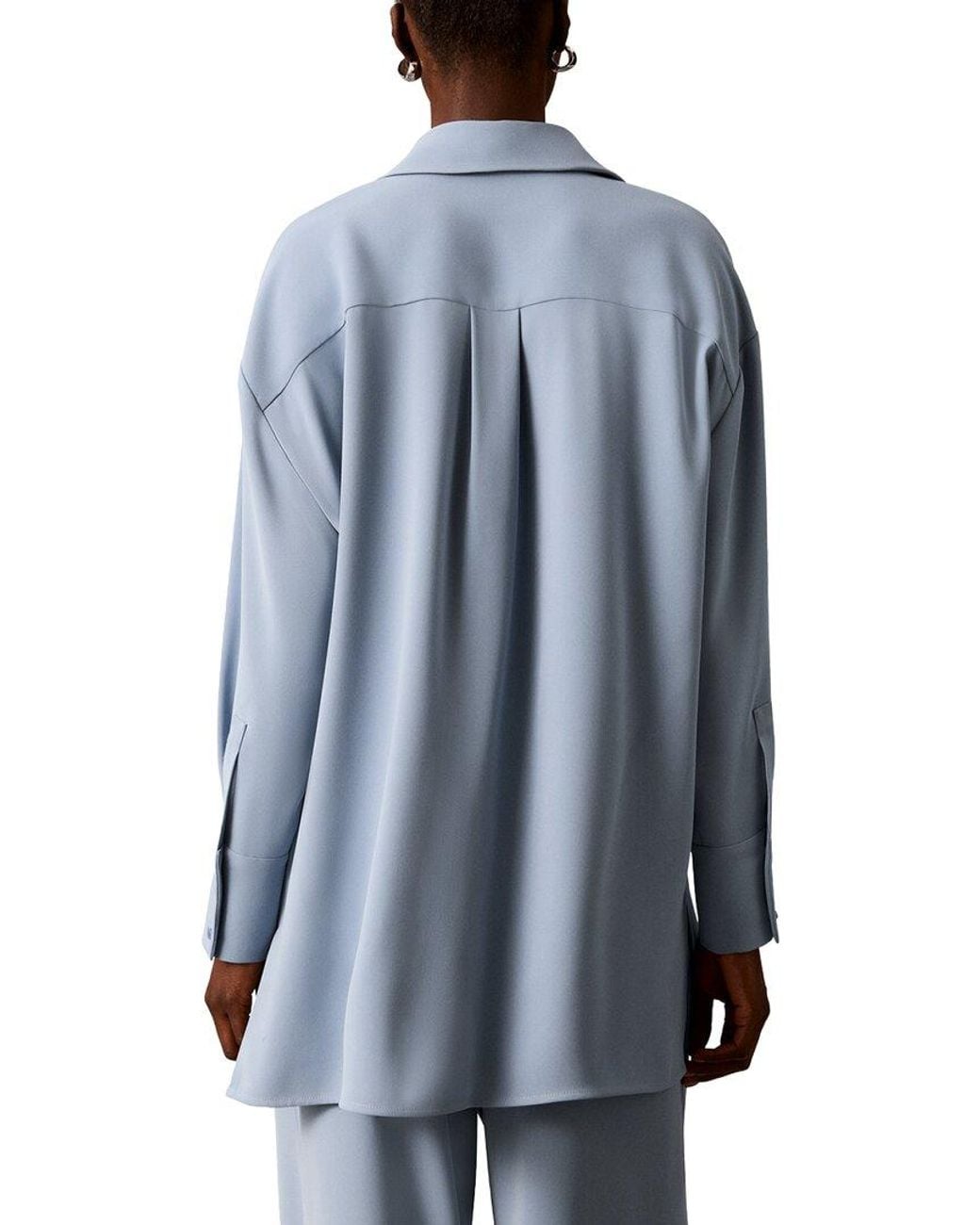 Calvin Klein Blue Long Sleeve Tunic
