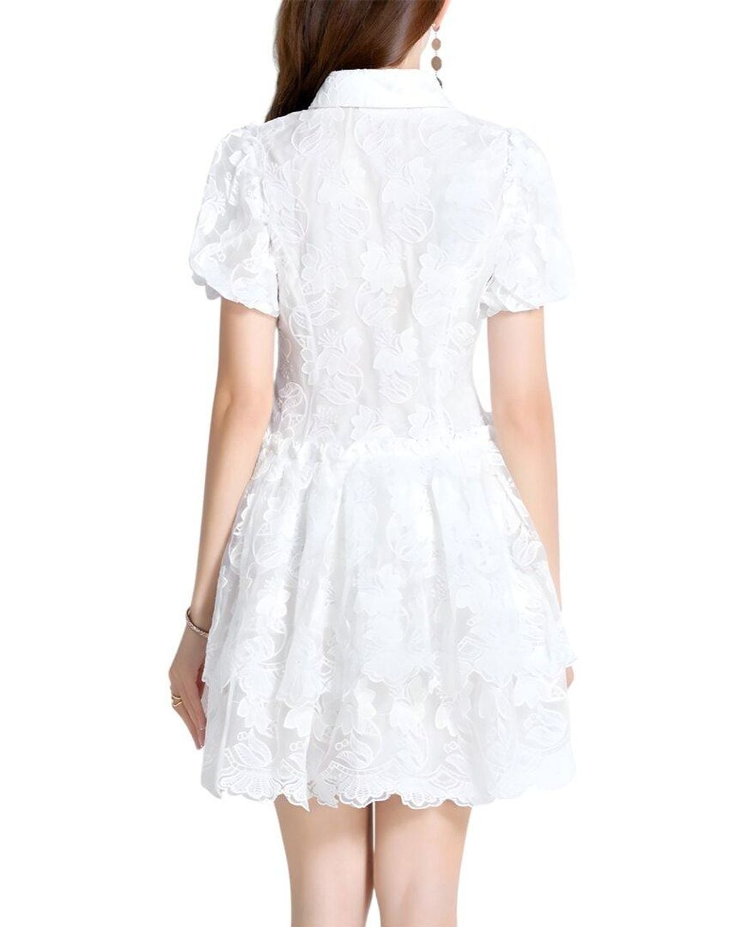 Tedora White Dress