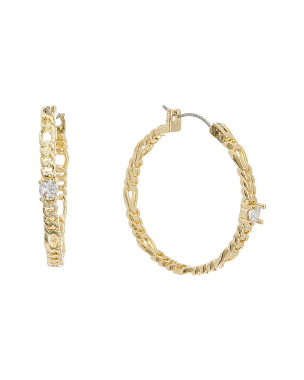 Juvell Metallic 18k Plated Pearl Earrings