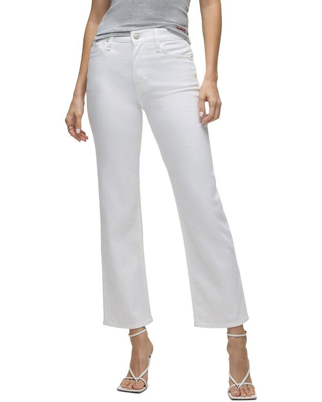 Hudson Multicolor Remi High-Rise Straight Ankle Jean