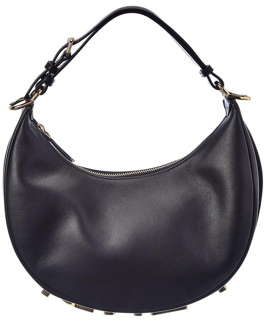 Fendi Graphy Small Leather Hobo Bag in Blue Lyst