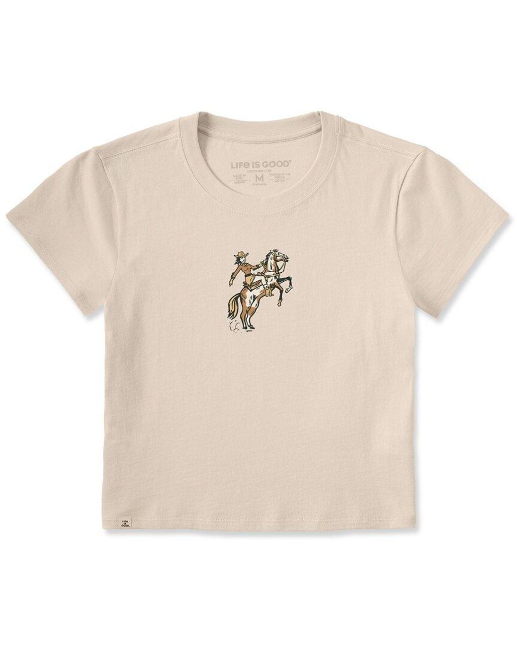 Life Is Good. Natural Crusher Lite T-Shirt