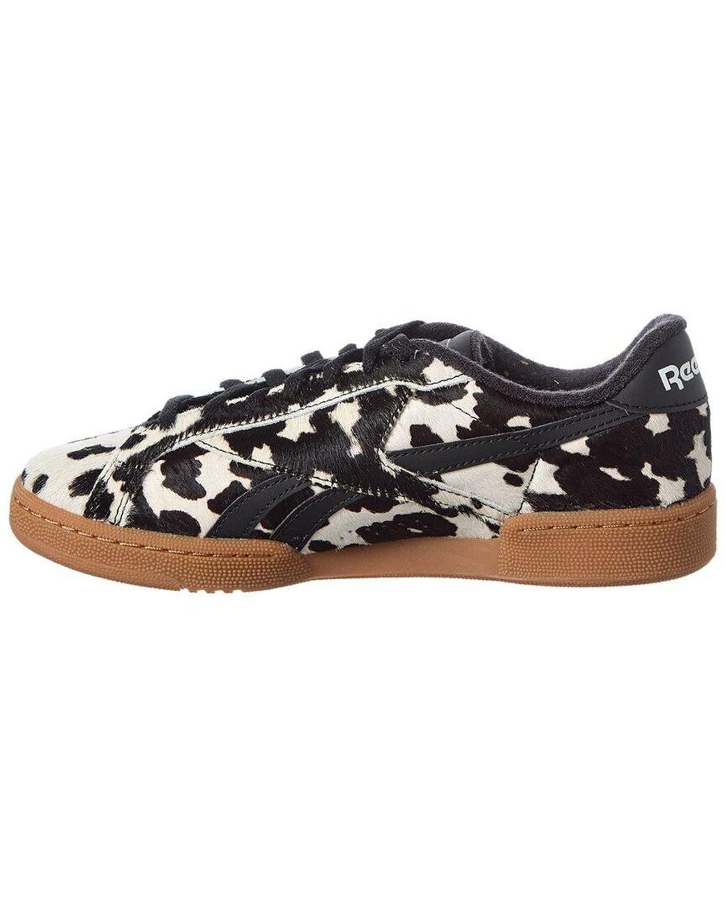 Reebok Black Club C Grounds Uk Haircalf Sneaker
