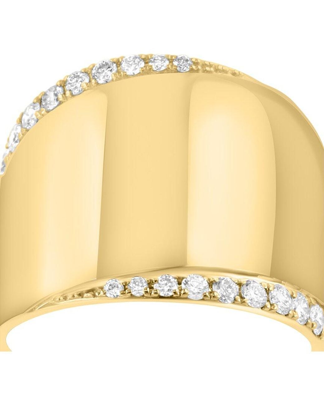 Effy Fine Jewelry Metallic 14K 0.34 Ct. Tw. Diamond Ring
