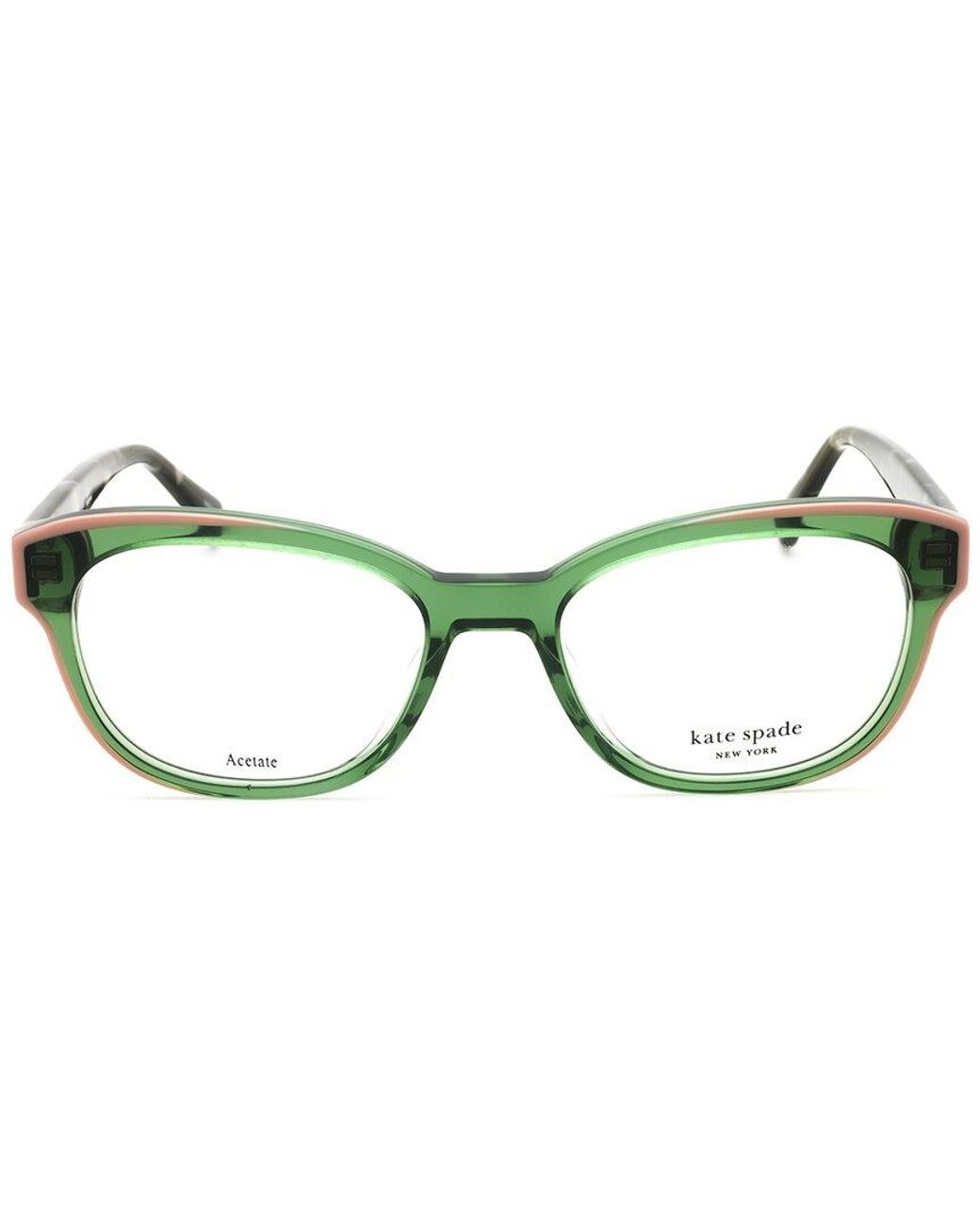 Kate Spade Green Zelda 50Mm Optical Frames