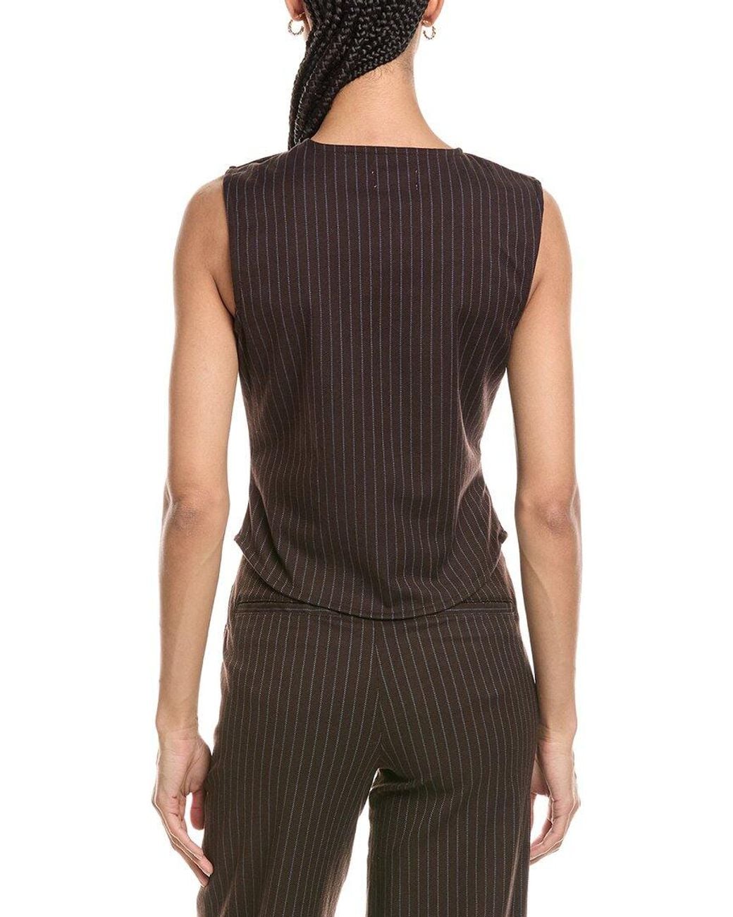 DL1961 Brown Tailored Top