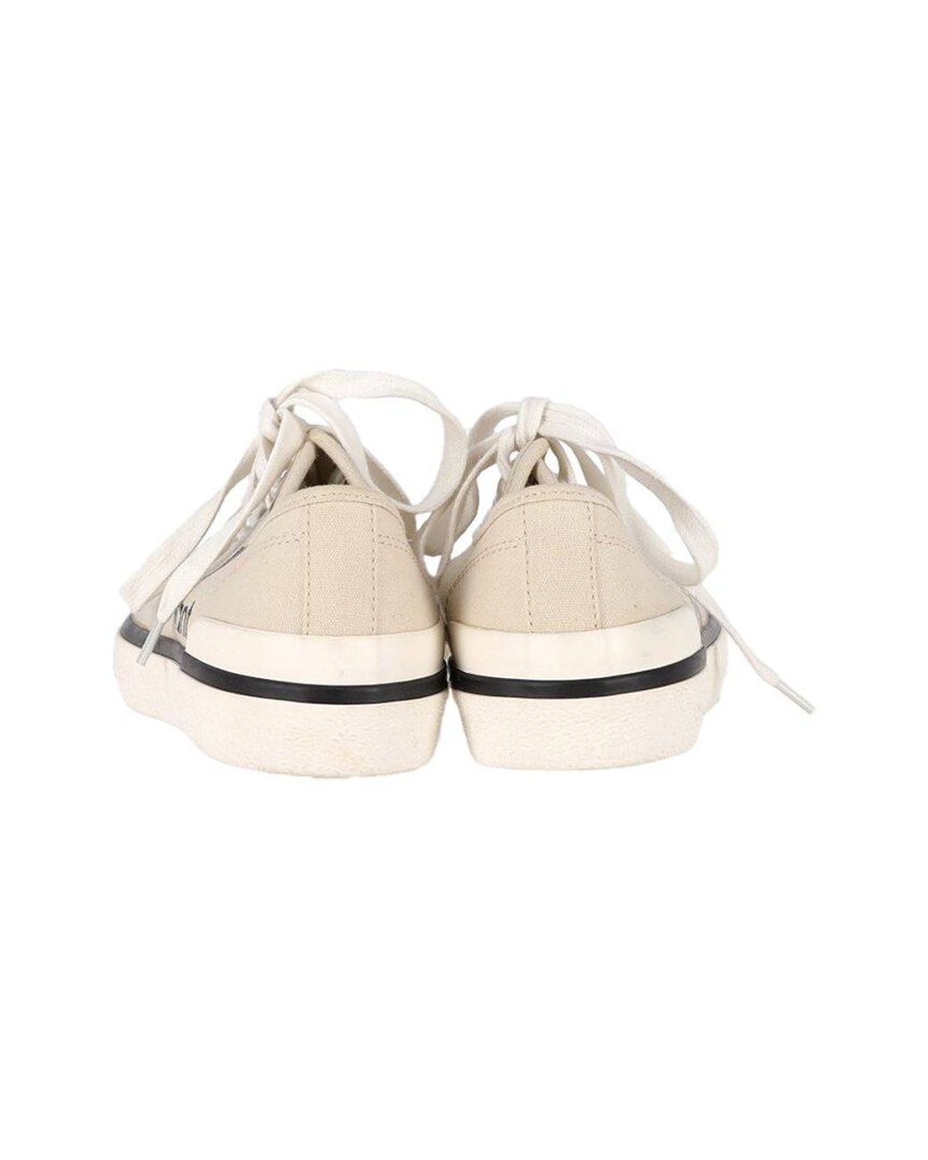 Isabel Marant White Canvas Binko Trainer (Authentic Pre-Loved)