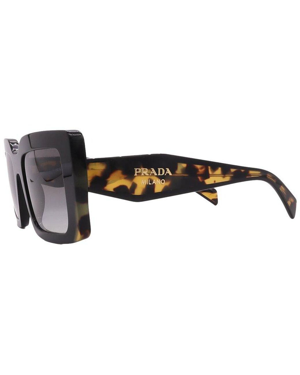 Prada Black 52Mm Sunglasses