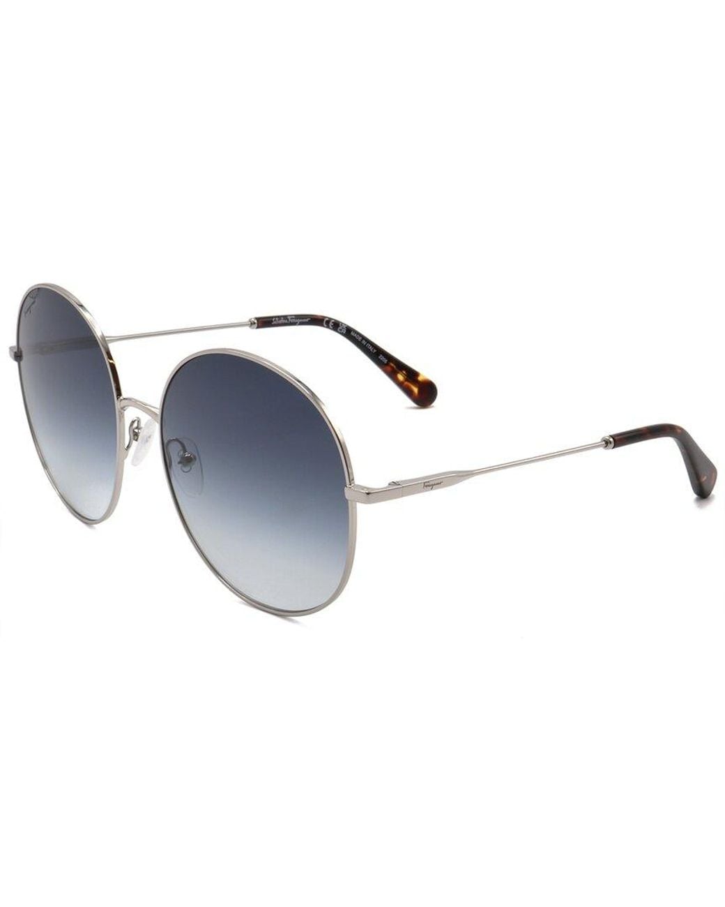 Ferragamo Blue Sf299s 60mm Sunglasses