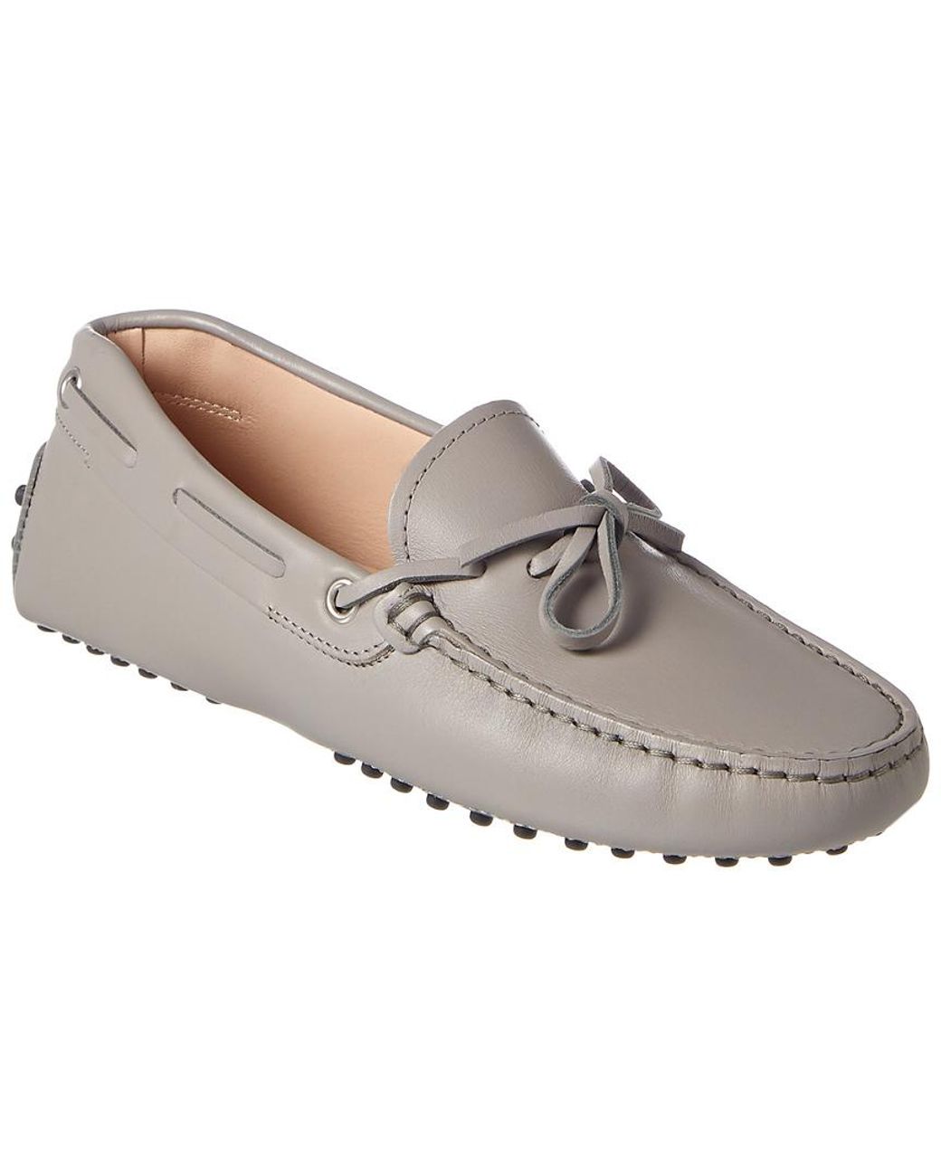 Tod's For Ferrari Gommino Leather Driving Shoe - Lyst