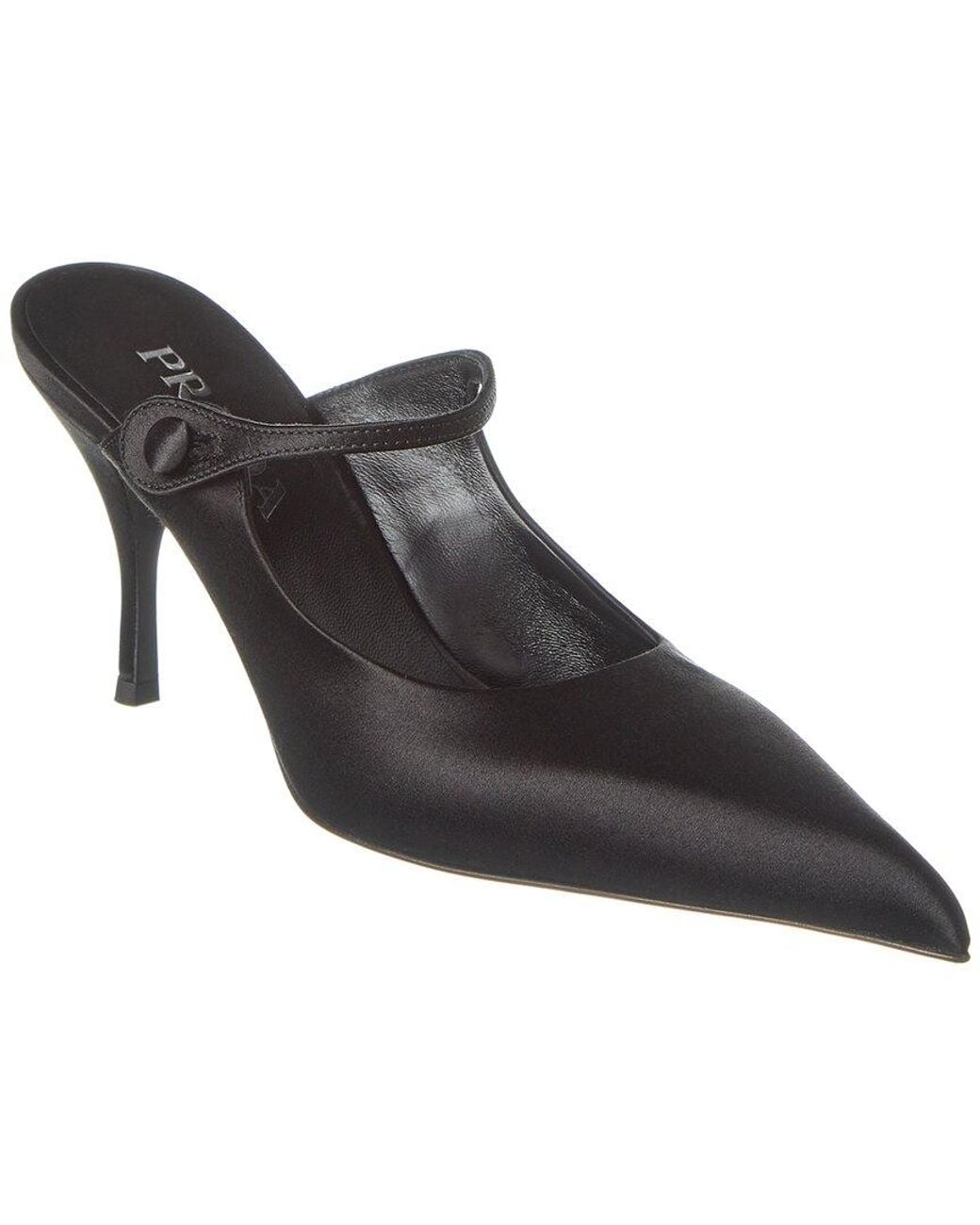prada-Black-Satin-Pointy-Toe-