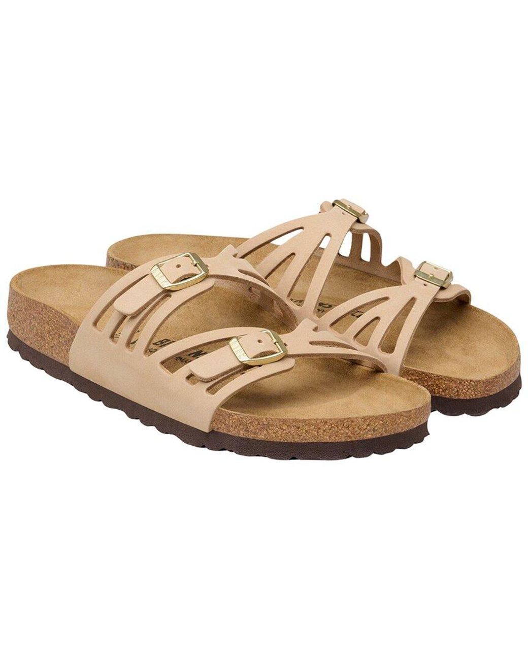 Birkenstock Brown Granada Leather Sandal