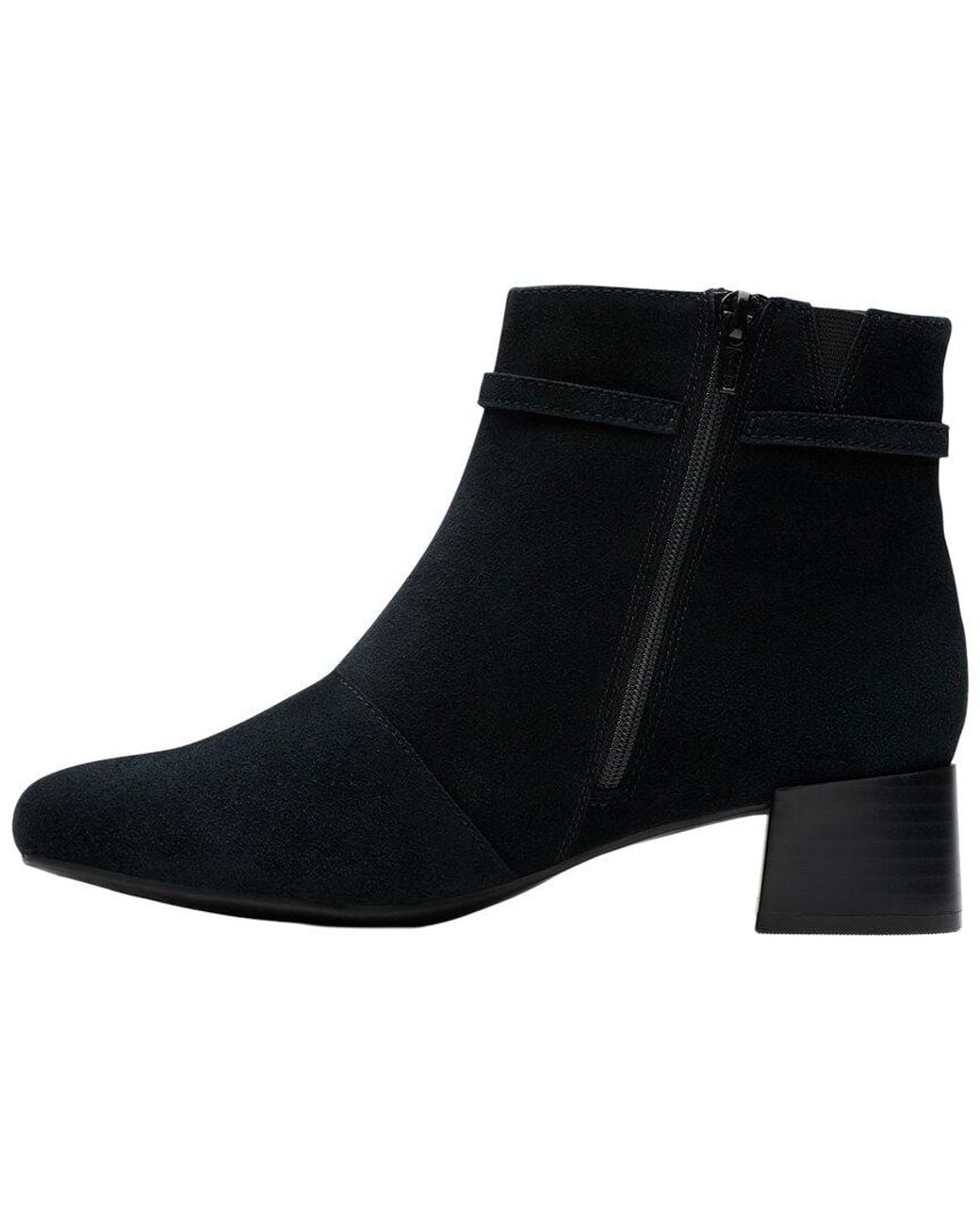 Clarks Black Iridessa Air Suede Boot