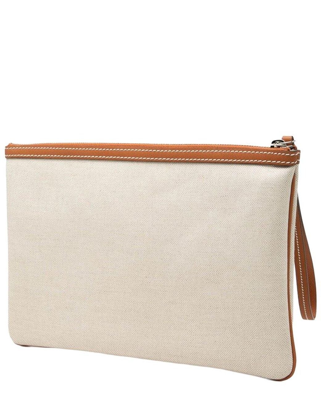 Gucci Multicolor Gg Supreme Canvas Logo Print Clutch Bag (Authentic Pre-Loved)