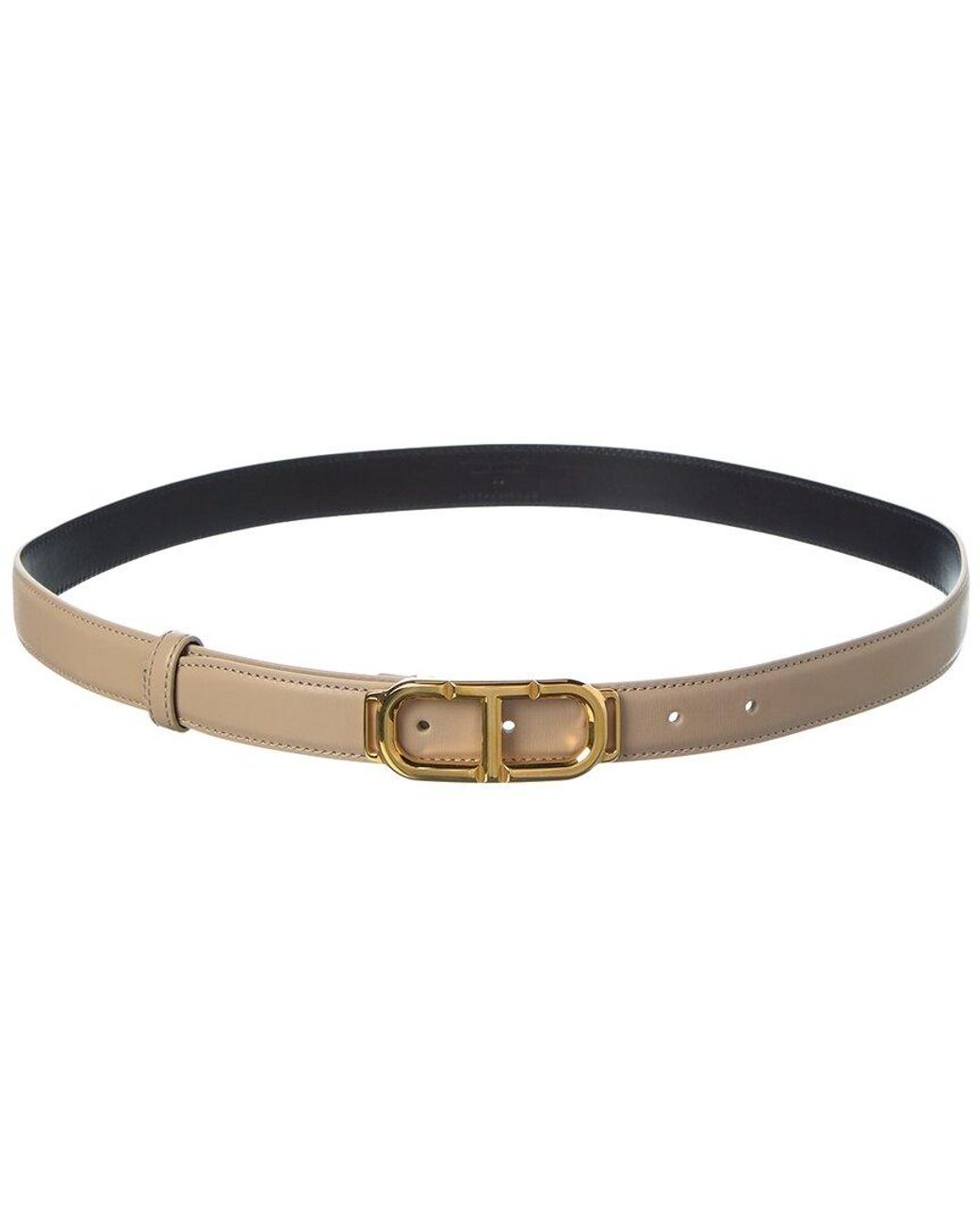 Tom Ford Natural 25Mm Leather Belt