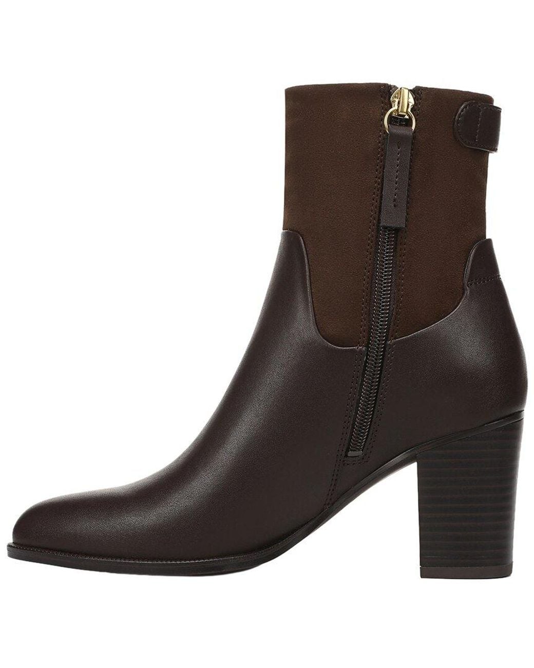 Franco Sarto Brown Ronnie Bootie
