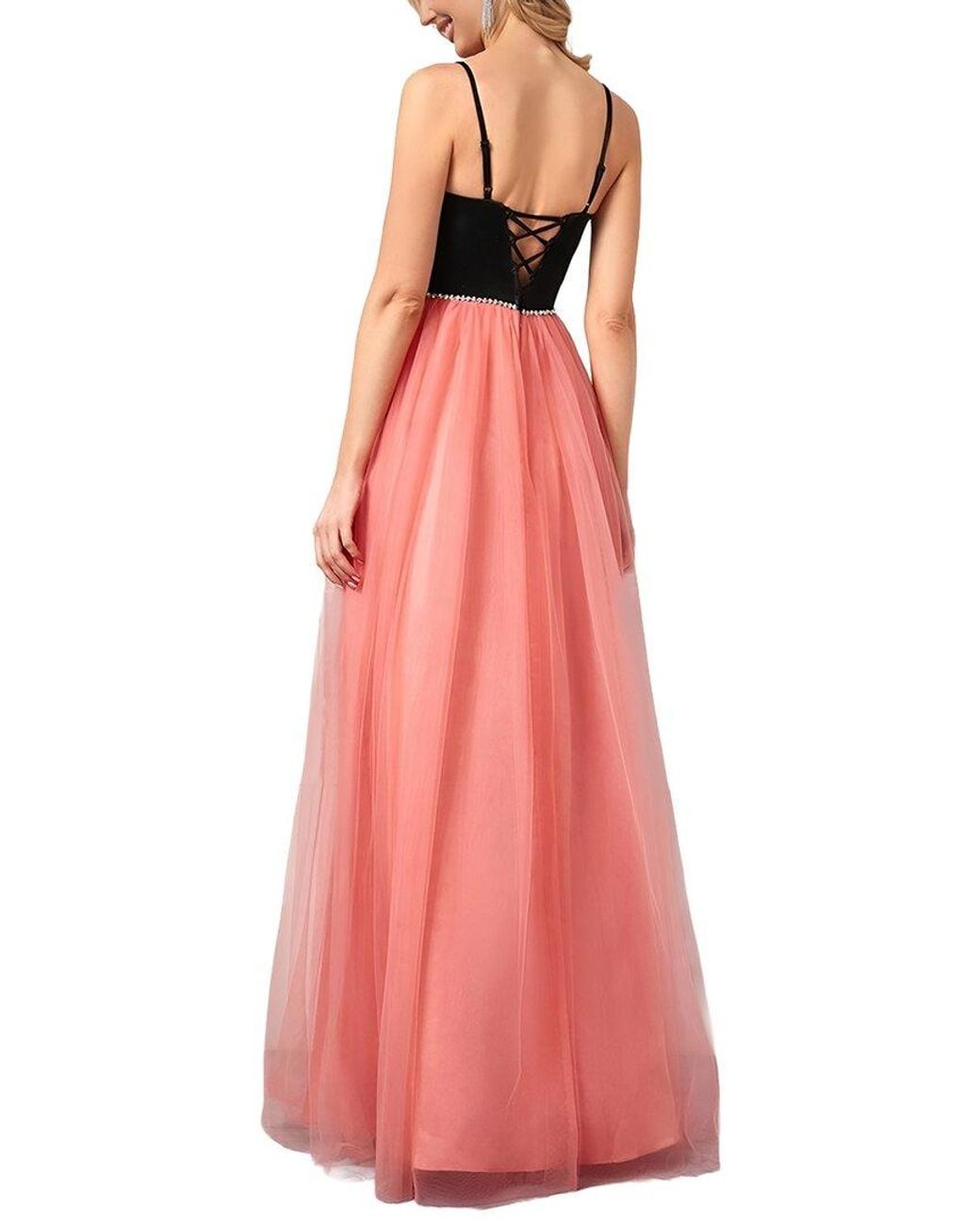 Vincent Red Print Maxi Dress
