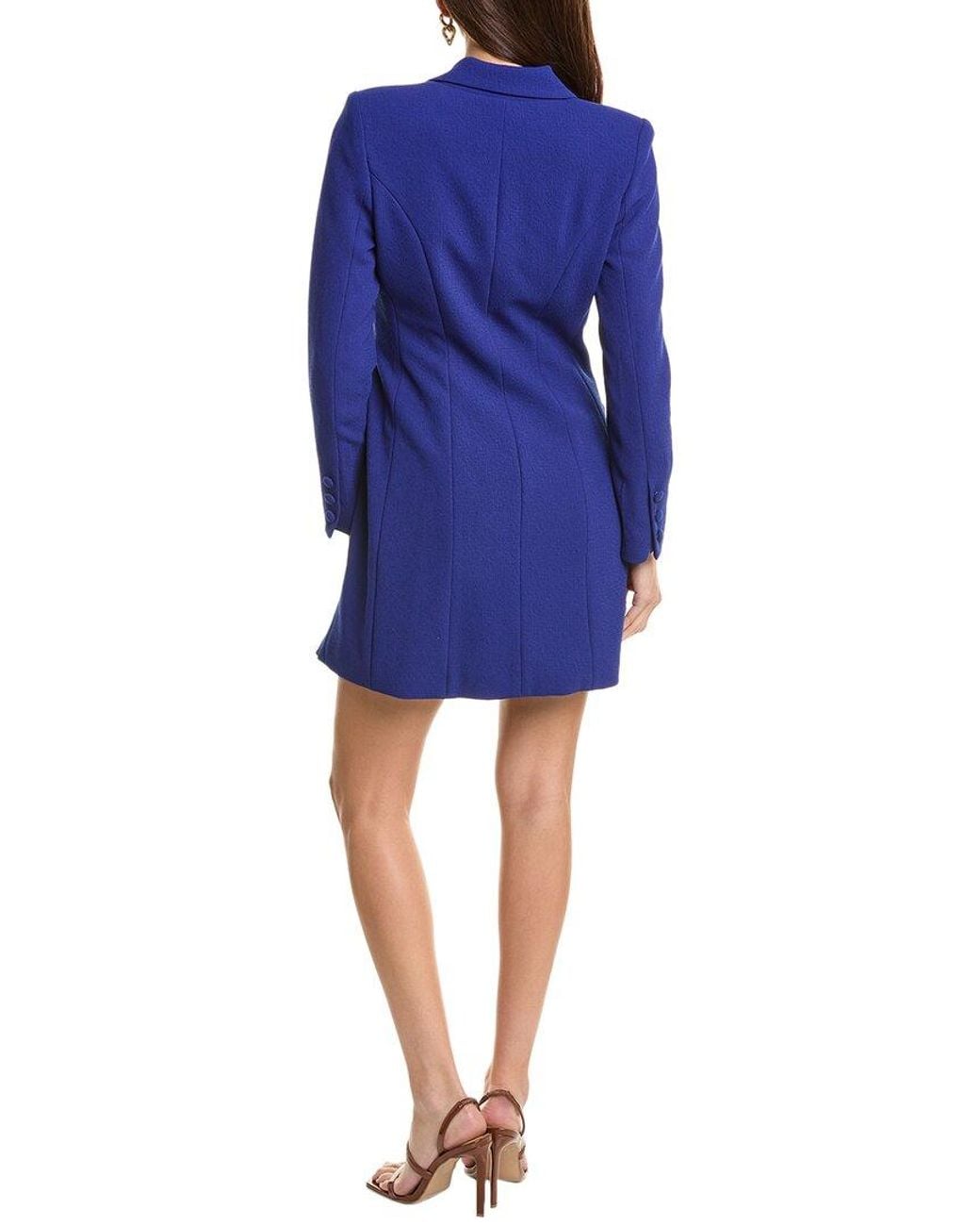 Issue New York Blue Blazer Mini Dress