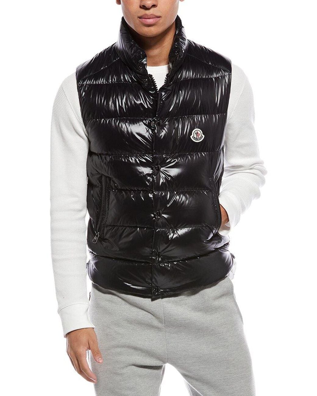Moncler Black Tibb Vest for men
