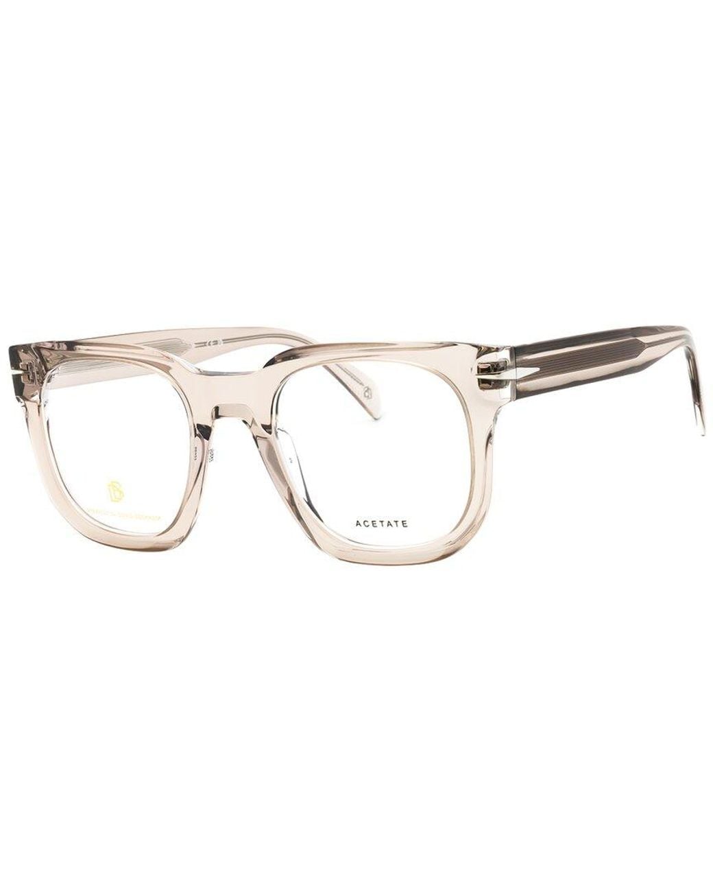 David Beckham Metallic Db 7123 50Mm Optical Frames for men