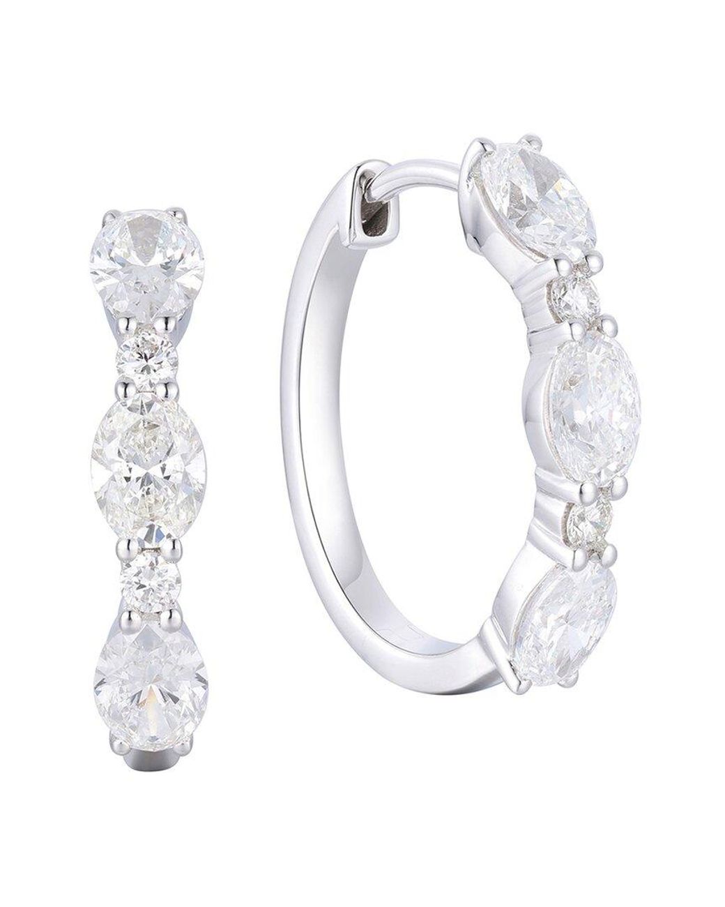 Gregg Ruth White 14K 1.95 Ct. Tw. Diamond Earring