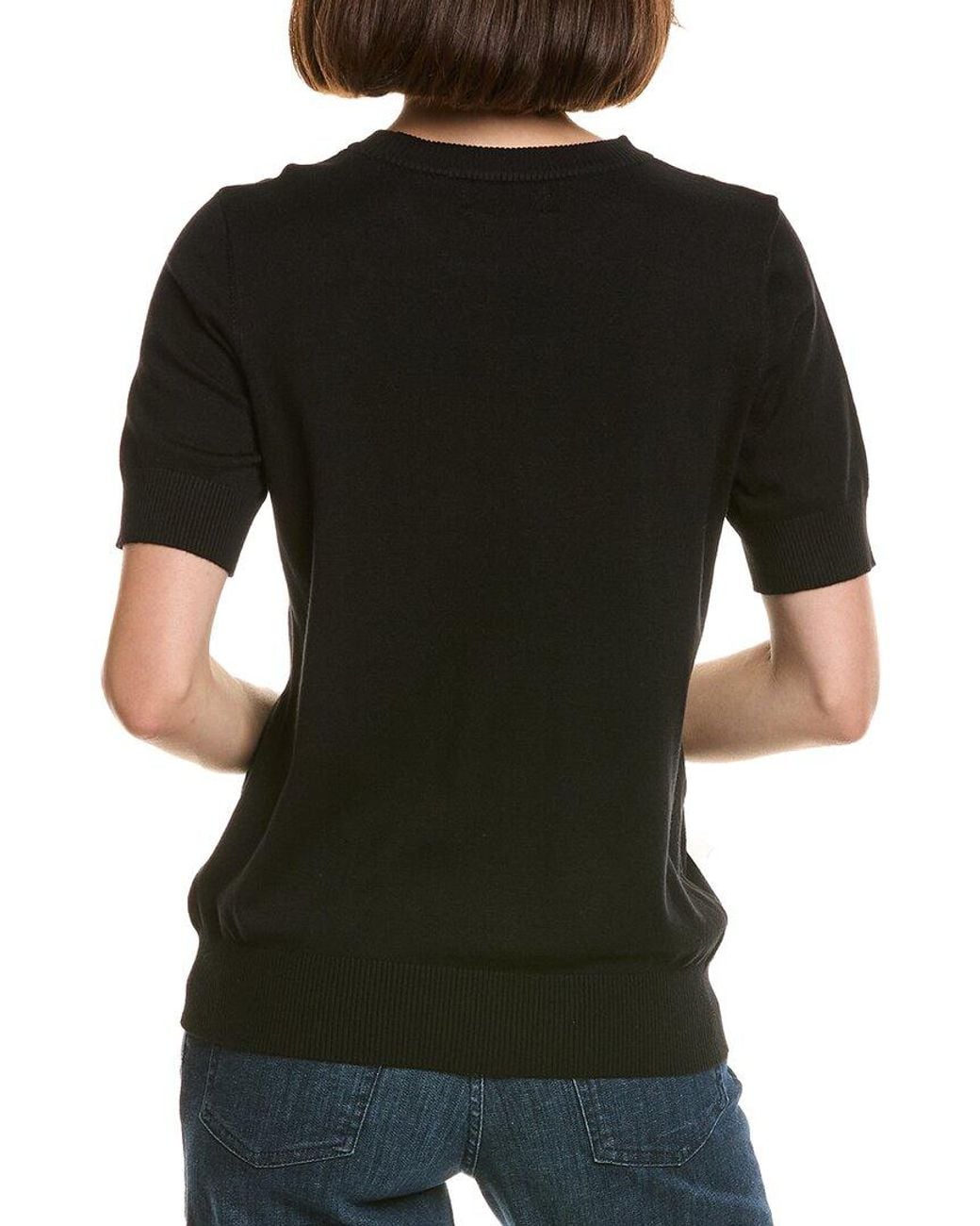 Karl Lagerfeld Black Bow Sweater