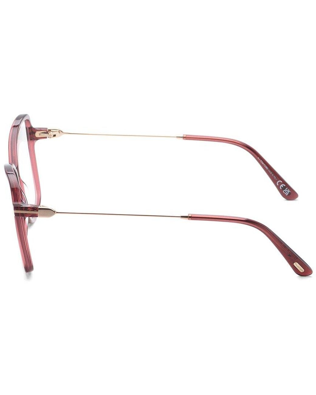 Tom Ford Red Ft5953 55Mm Optical Frames